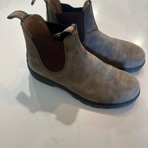 Blundstone Men's Brown Leather Boots